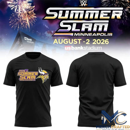WWE Summer Slam 2026 In Minnesota Shirt