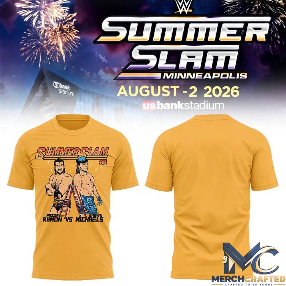 WWE Summer Slam 2026 In Minnesota Shirt