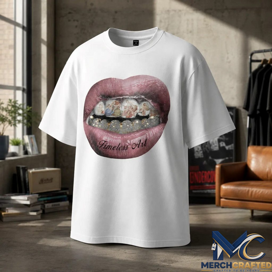 Warren Zaire-Emery Timeless Art Renaissance Grillz Lips T-Shirt