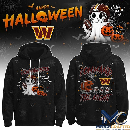 Washington Commanders Happy Halloween 2026 Limited Edition Hoodie