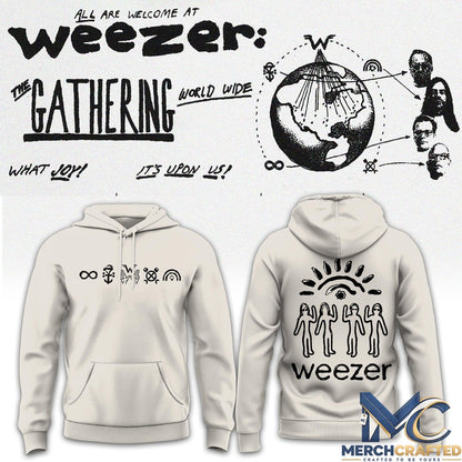 Weezer The Gathering Tour 2026-2027 Hoodie