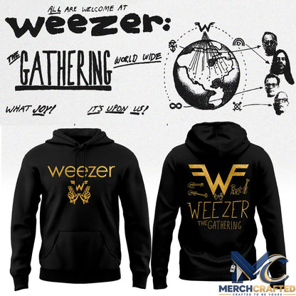 Weezer The Gathering Tour 2026-2027 Hoodie