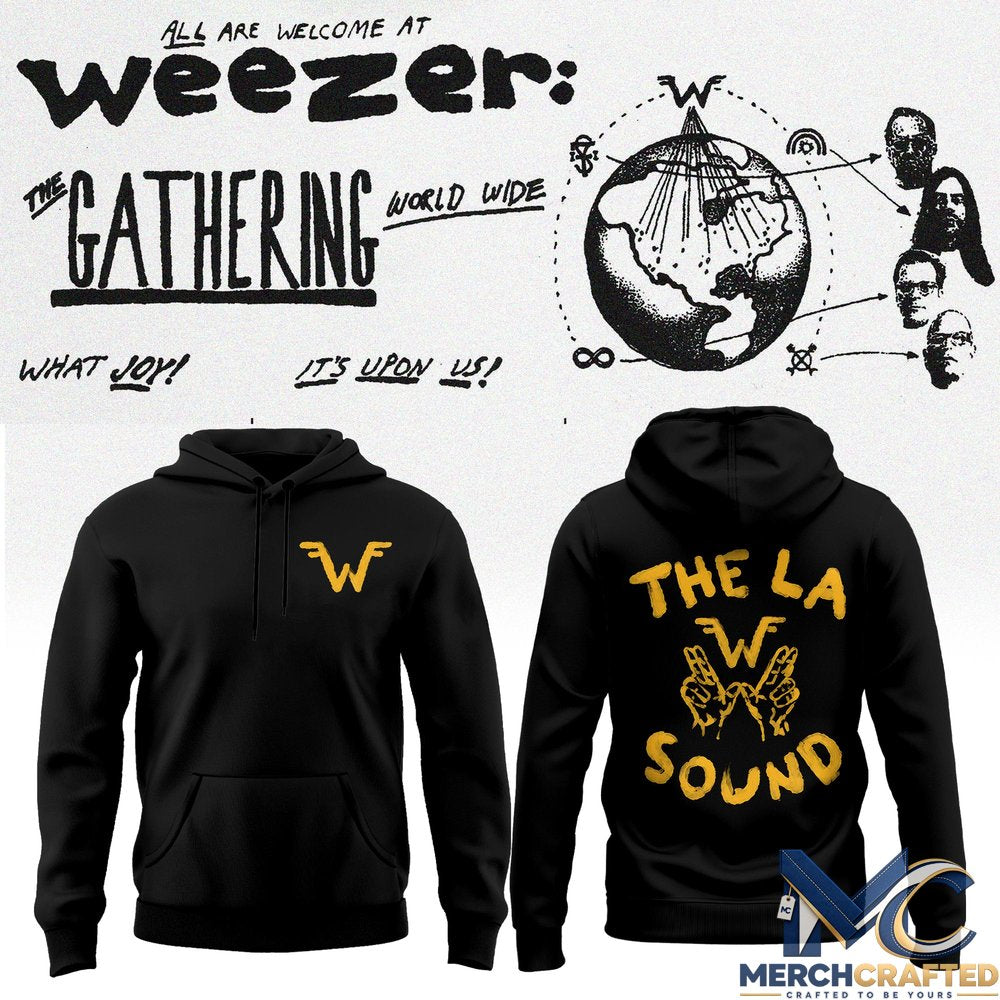 Weezer The Gathering Tour 2026-2027 Hoodie