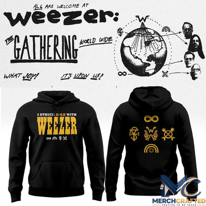 Weezer The Gathering Tour 2026-2027 Hoodie