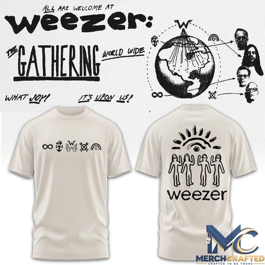 Weezer The Gathering Tour 2026-2027 T-Shirt