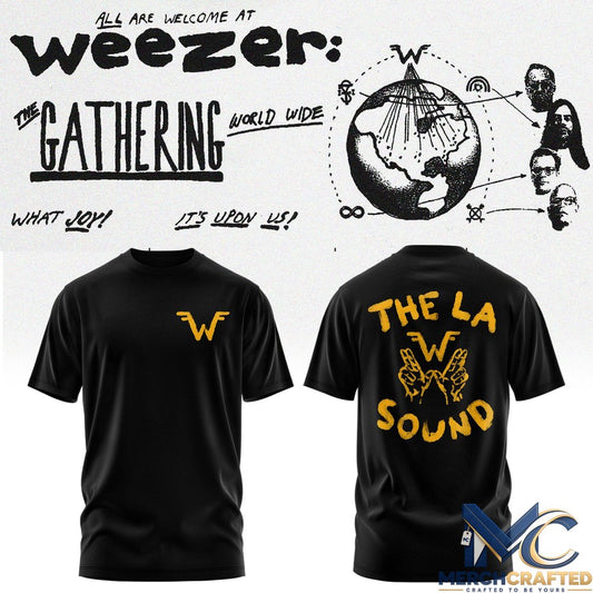 Weezer The Gathering Tour 2026-2027 T-Shirt