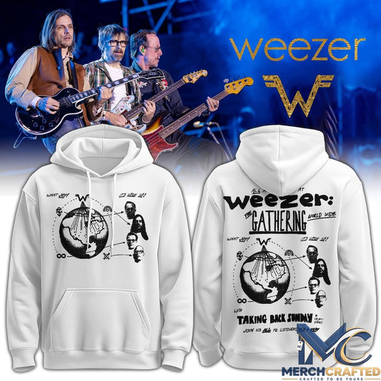 Weezer The Gathering World Tour Special Hoodie