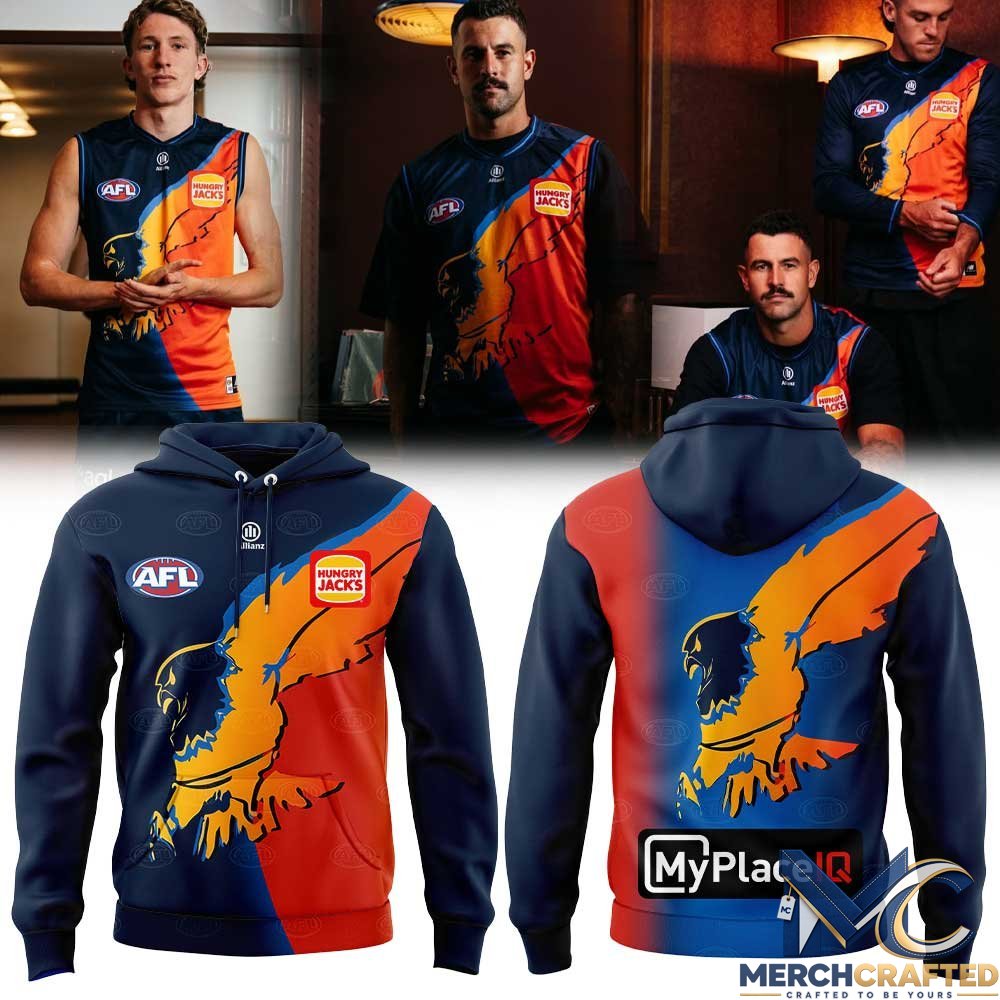 West Coast Eagles 2026 Gather Round Guernsey Hoodie