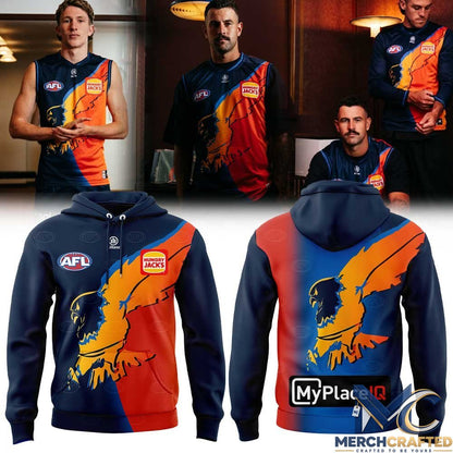 West Coast Eagles 2026 Gather Round Guernsey Hoodie
