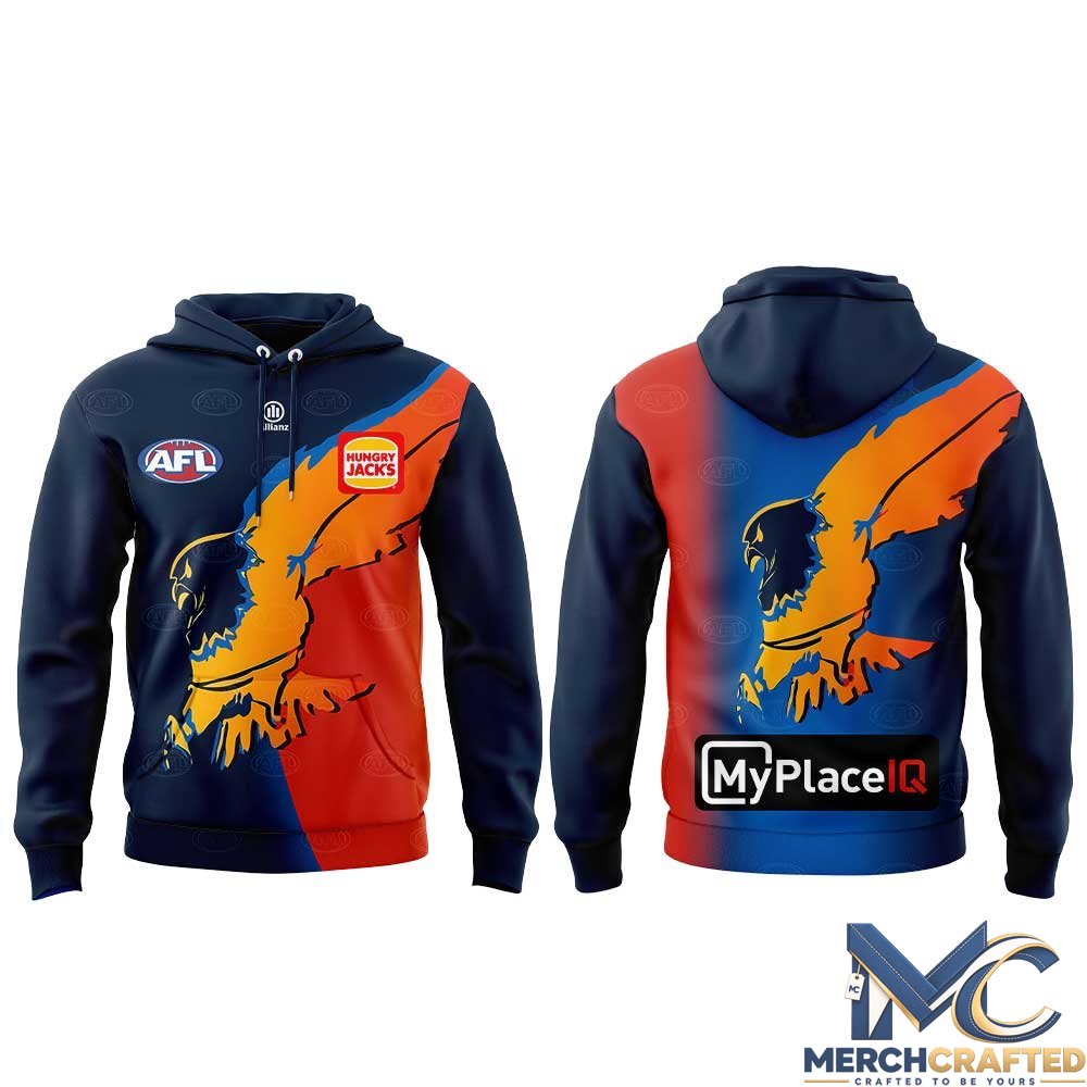 West Coast Eagles 2026 Gather Round Guernsey Hoodie
