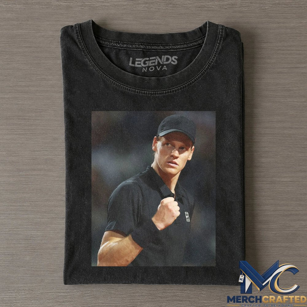 Wimbledon 2026 Singles Italy Jannik Sinner Tennis T-Shirt