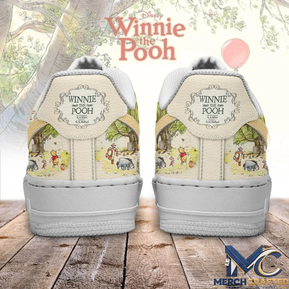 Winnie the Pooh Tigger 100th Anniversary Custom AF1 Sneakers