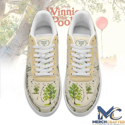 Winnie the Pooh Tigger 100th Anniversary Custom AF1 Sneakers