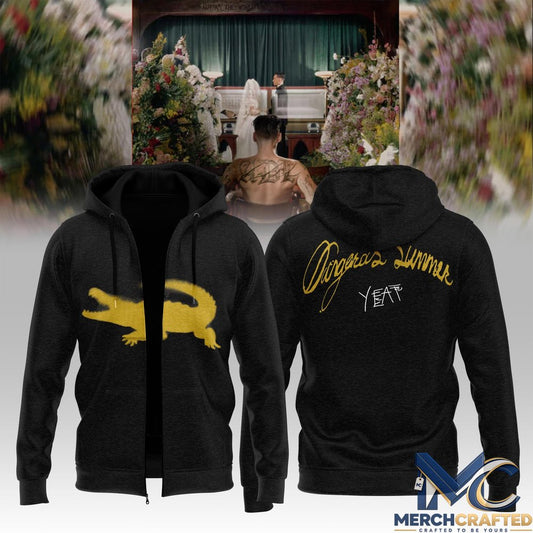 Yeat LOVE-LYFE Tour Signed Zip Hoodie
