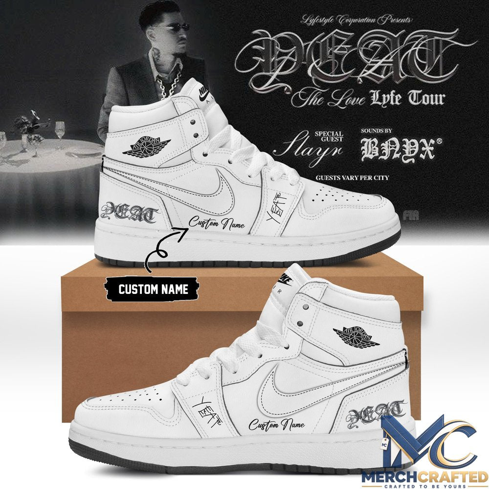Yeat Love Lyfe Tour Custom Name Limited Edition Air Jordan 1