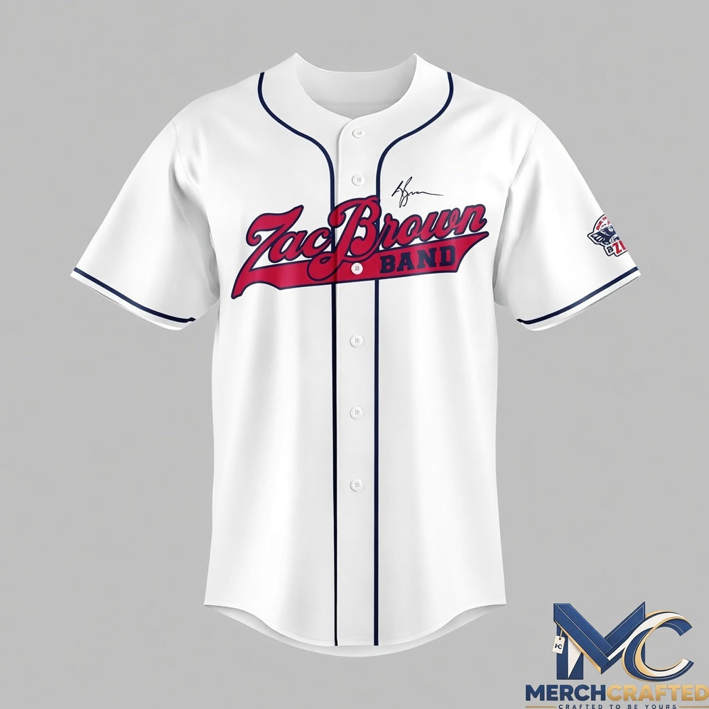 Zac Brown Band Limited Edition Baseball Jersey