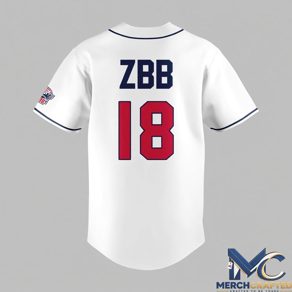 Zac Brown Band Limited Edition Baseball Jersey