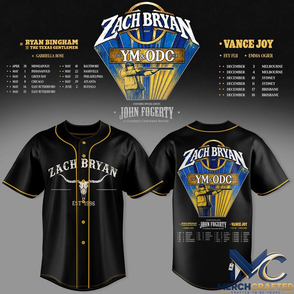 Zach Bryan 2027 Young Manhood and Other Donatable Organs Tour