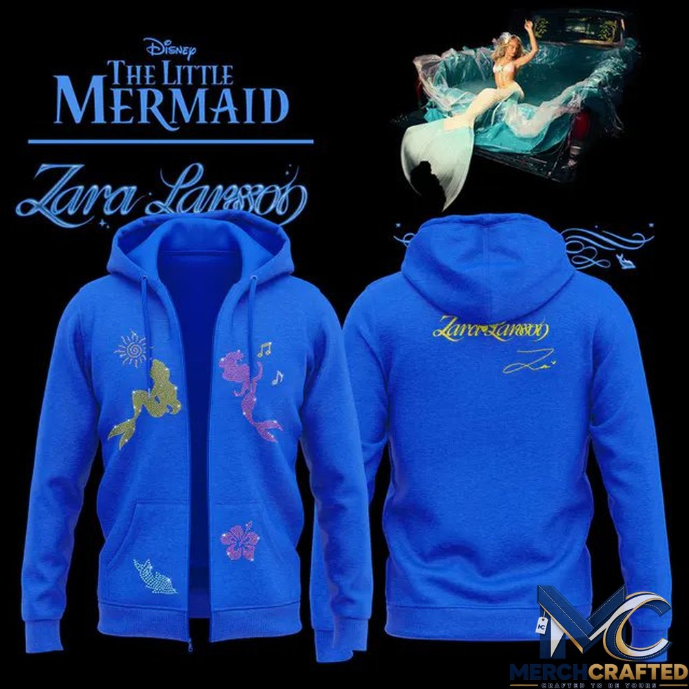 Zara Larsson x The Little Mermaid Special Hoodie