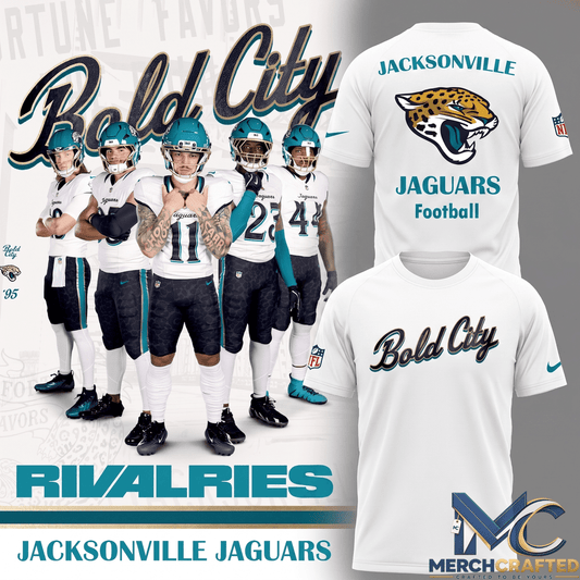 Jacksonville Jaguars Welcome to the Bold City T-Shirt - Merch Crafted