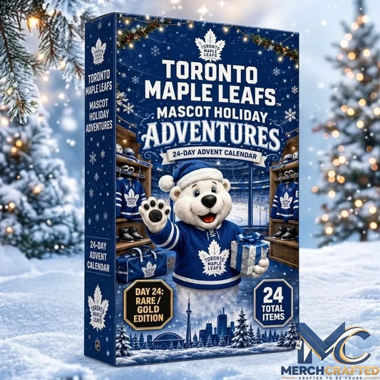 Toronto Maple Leafs Advent Calendar 24 Day Christmas Gift - Merch Crafted